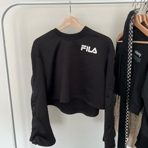 fila aurora flare sleeve shirt